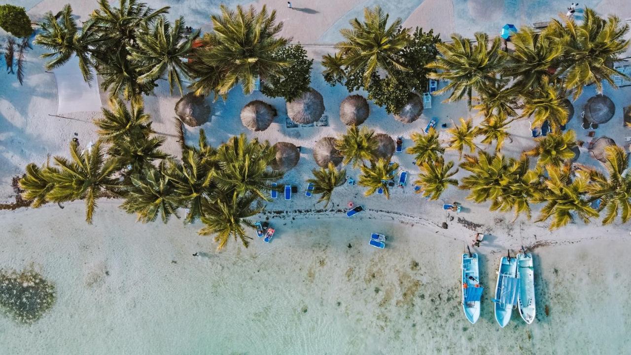 El Fuerte Beach Apartments Mahahual Eksteriør bilde