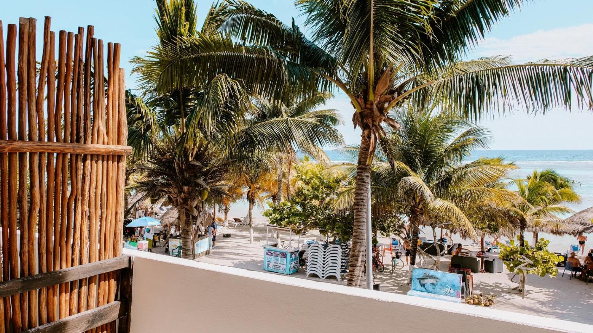 El Fuerte Beach Apartments Mahahual Rom bilde