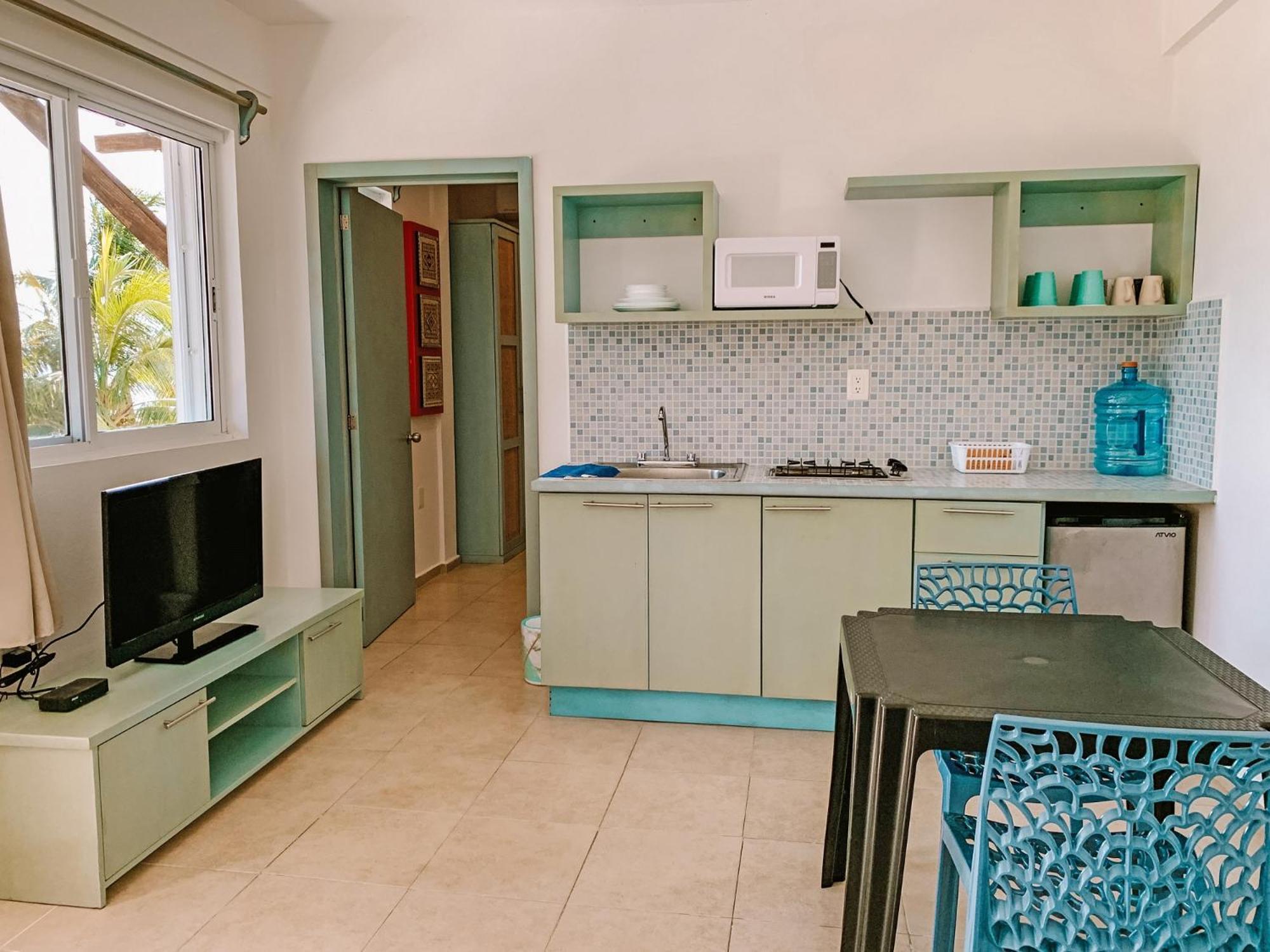 El Fuerte Beach Apartments Mahahual Rom bilde