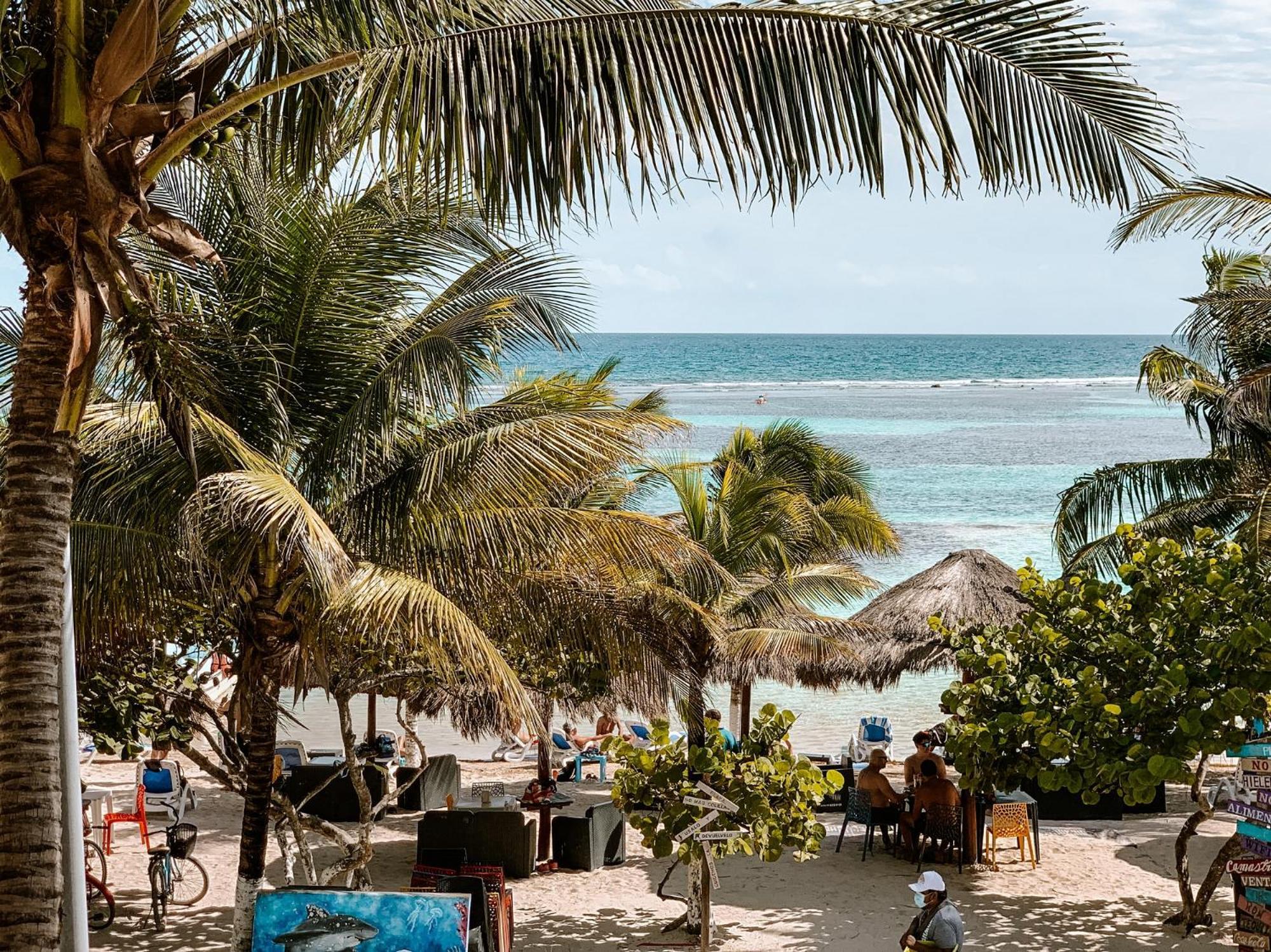 El Fuerte Beach Apartments Mahahual Rom bilde