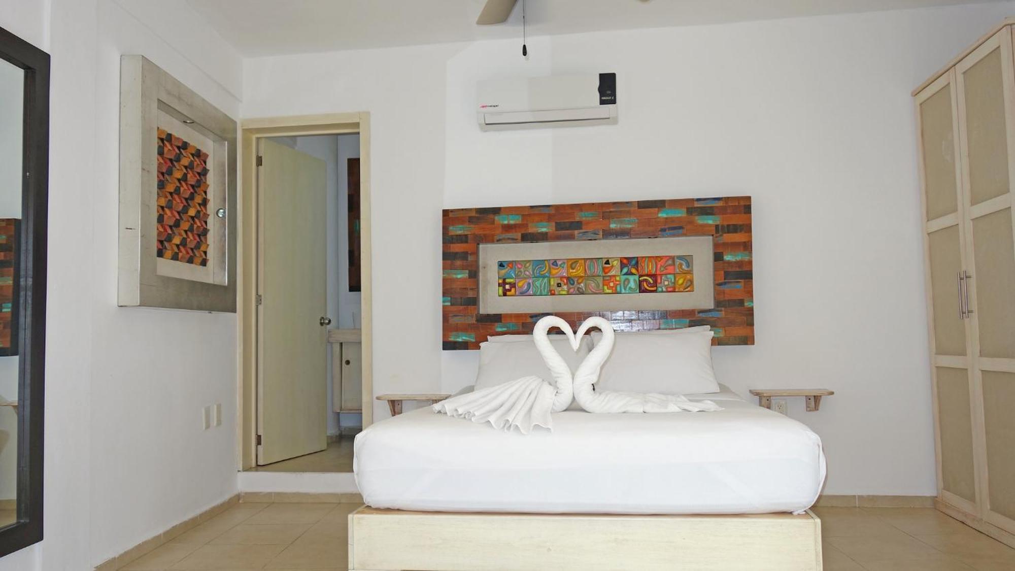 El Fuerte Beach Apartments Mahahual Rom bilde