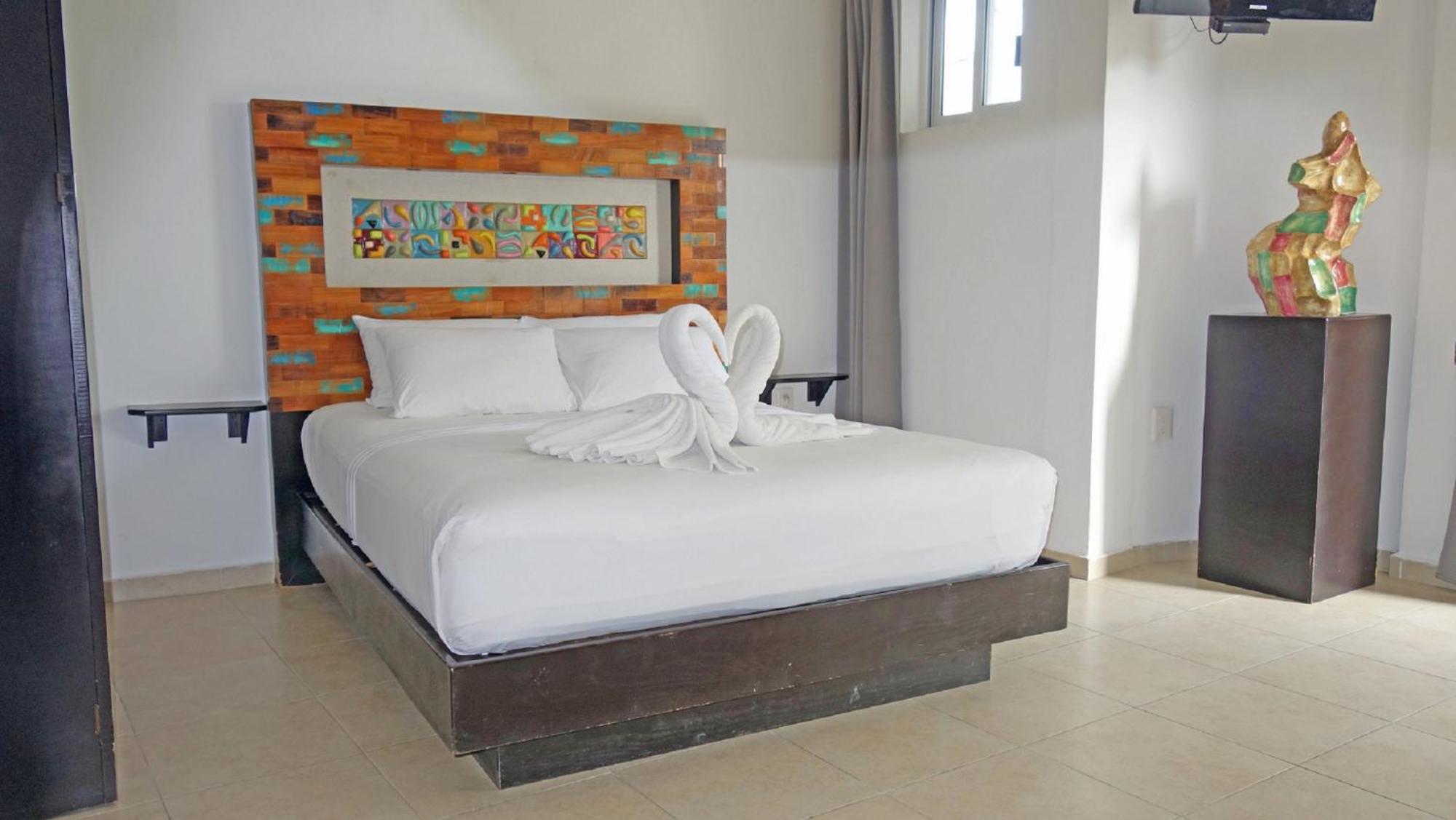 El Fuerte Beach Apartments Mahahual Rom bilde
