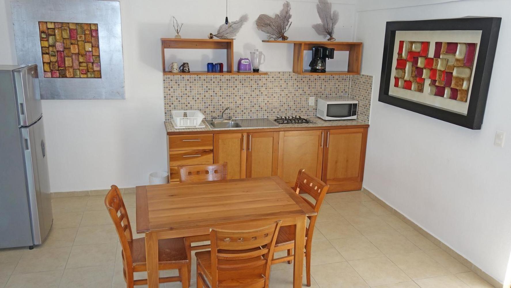 El Fuerte Beach Apartments Mahahual Rom bilde