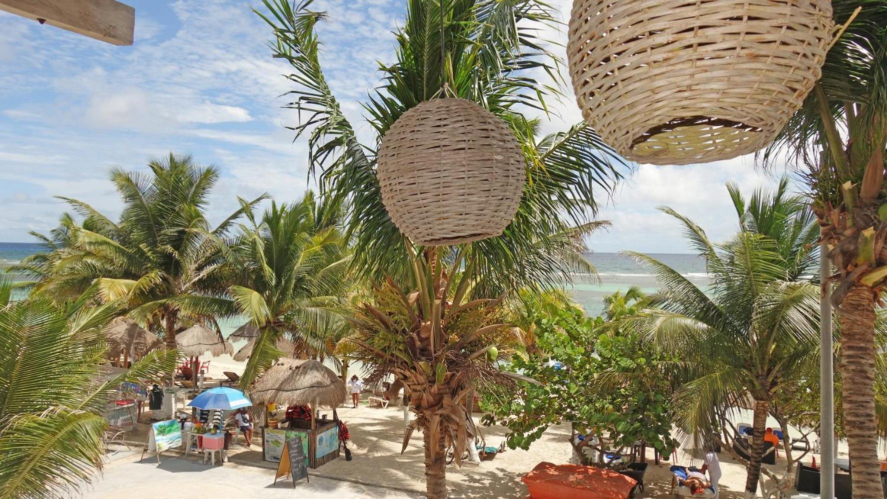 El Fuerte Beach Apartments Mahahual Rom bilde