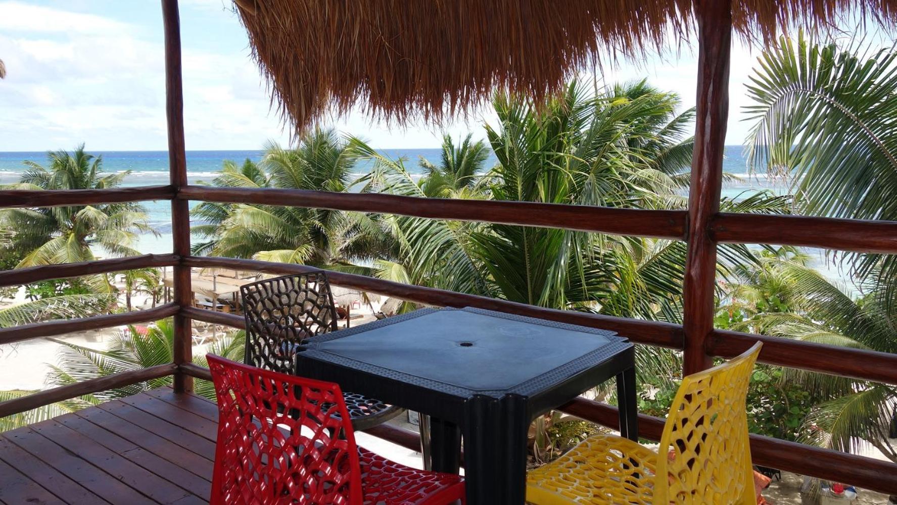 El Fuerte Beach Apartments Mahahual Rom bilde