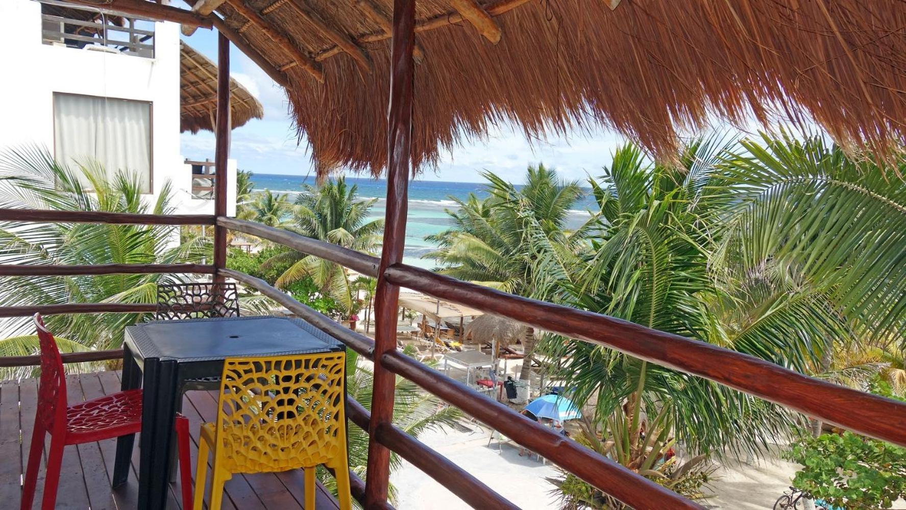 El Fuerte Beach Apartments Mahahual Rom bilde