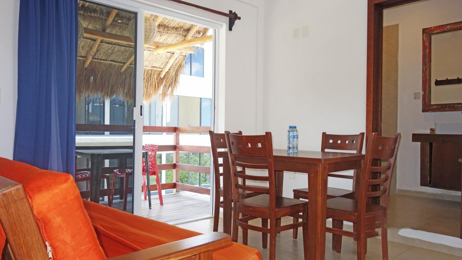 El Fuerte Beach Apartments Mahahual Rom bilde