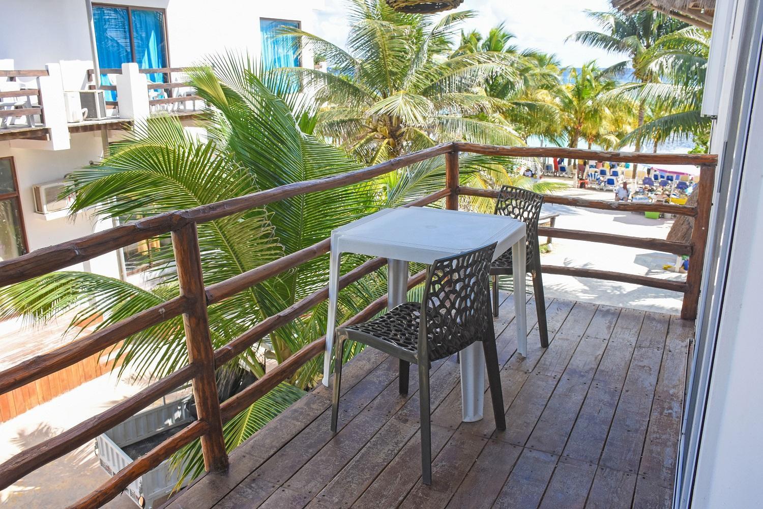 El Fuerte Beach Apartments Mahahual Rom bilde