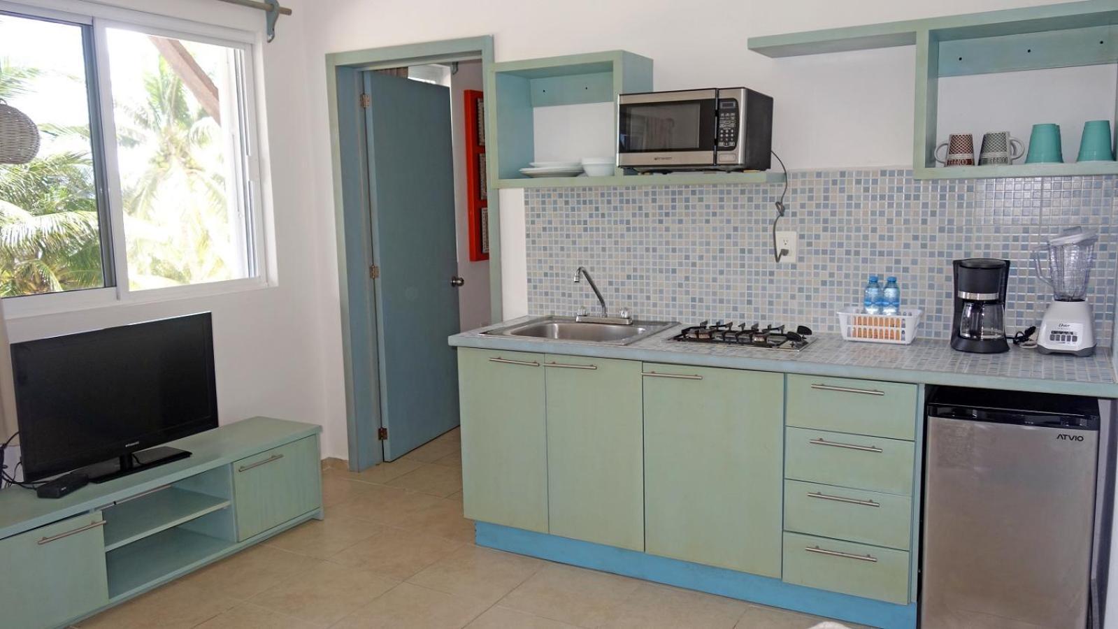 El Fuerte Beach Apartments Mahahual Rom bilde