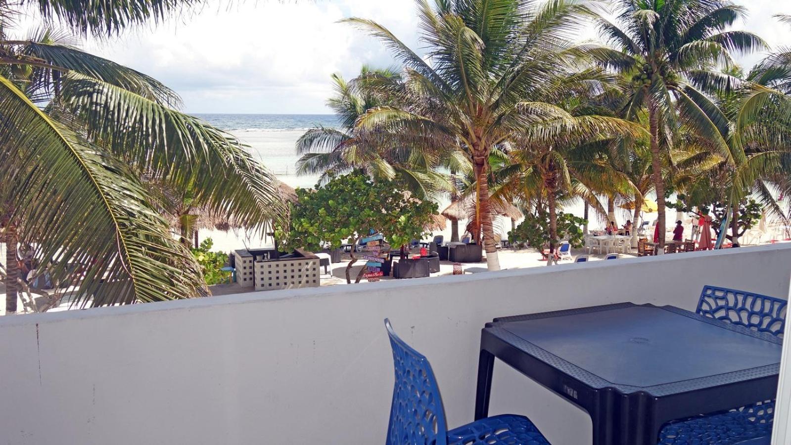 El Fuerte Beach Apartments Mahahual Rom bilde