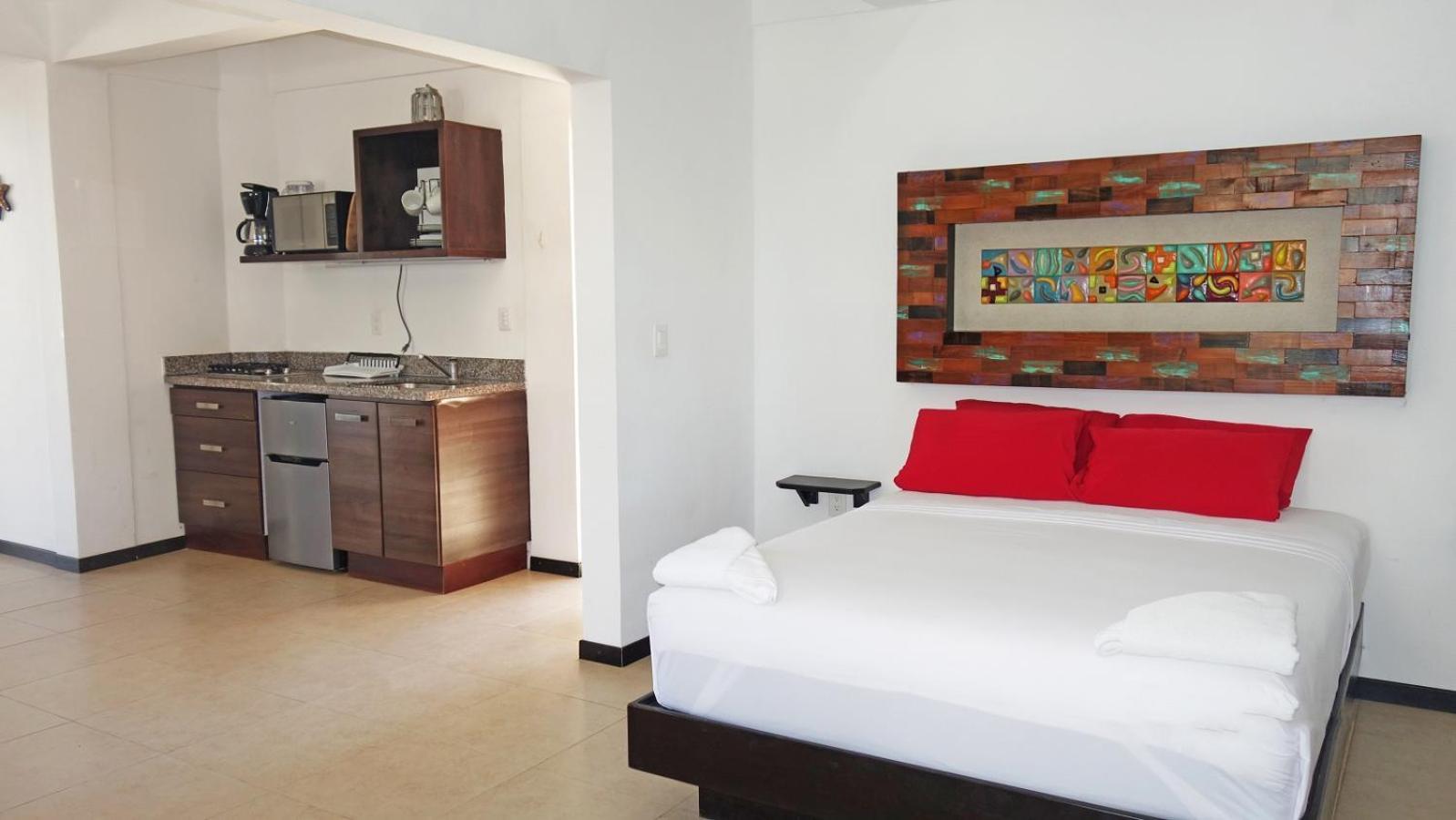 El Fuerte Beach Apartments Mahahual Rom bilde