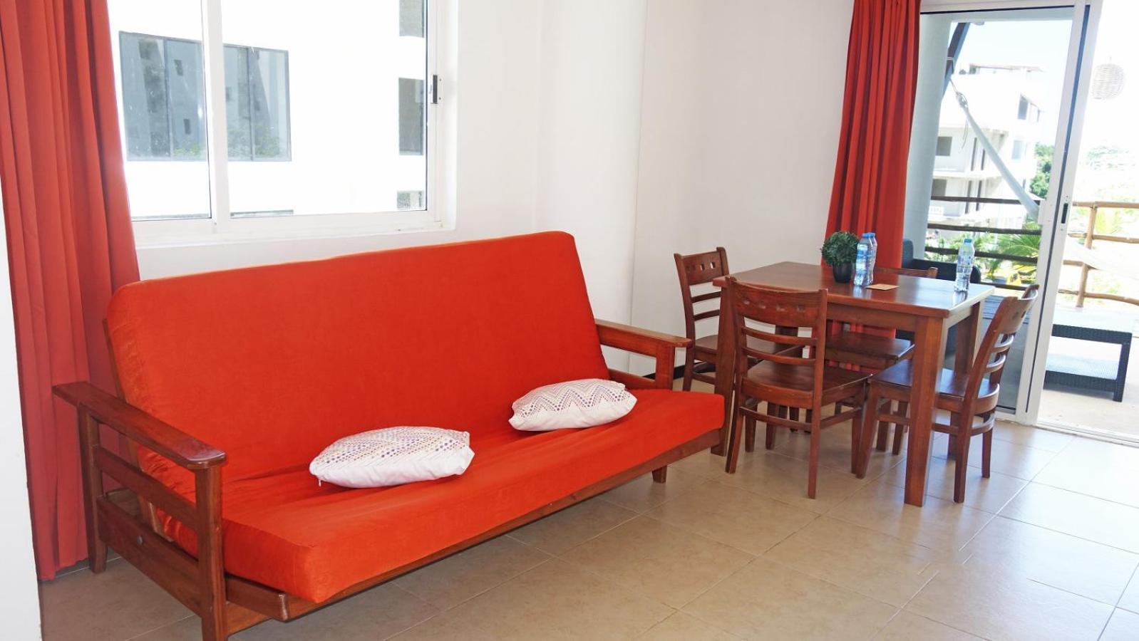 El Fuerte Beach Apartments Mahahual Rom bilde