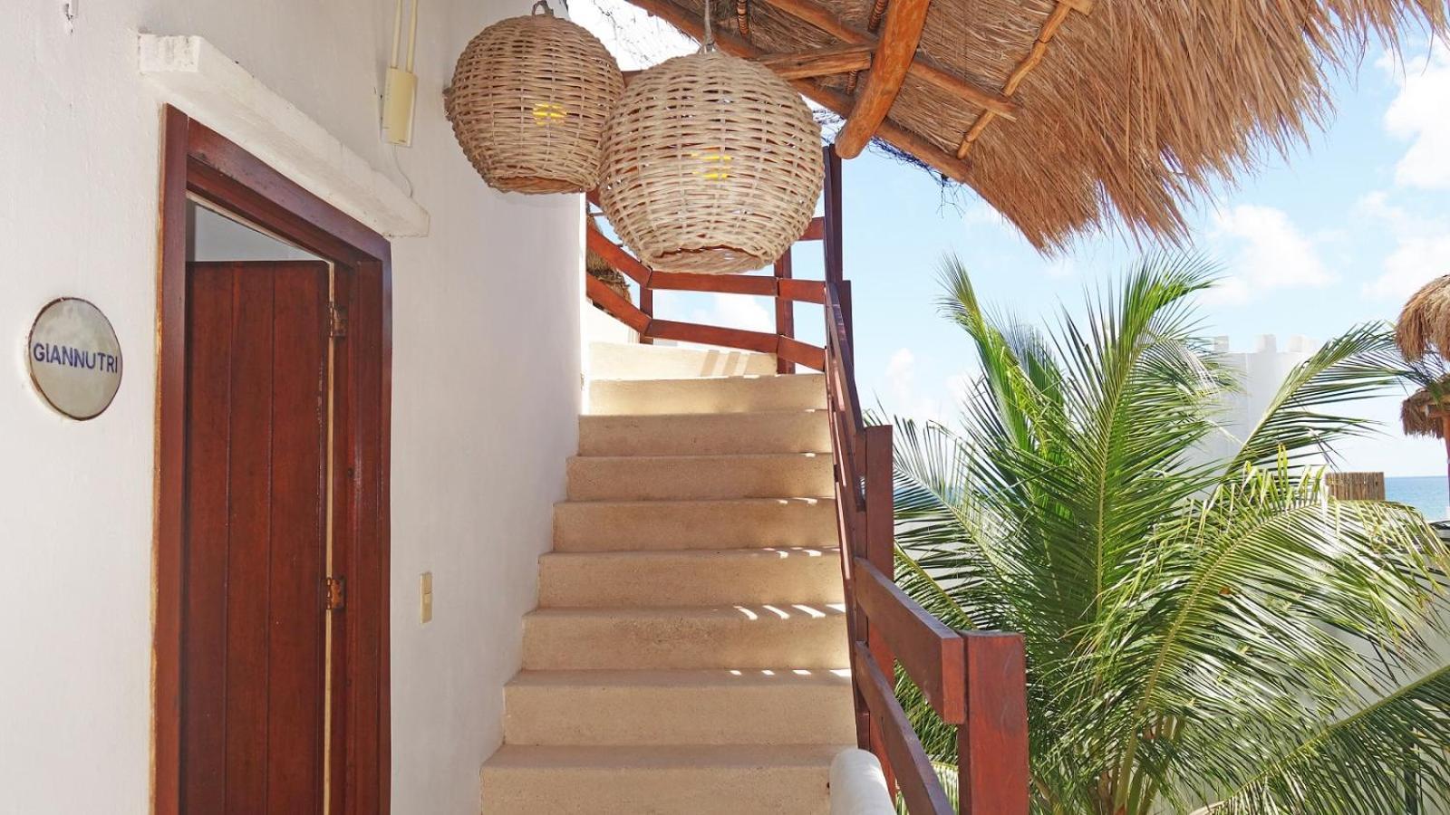 El Fuerte Beach Apartments Mahahual Rom bilde