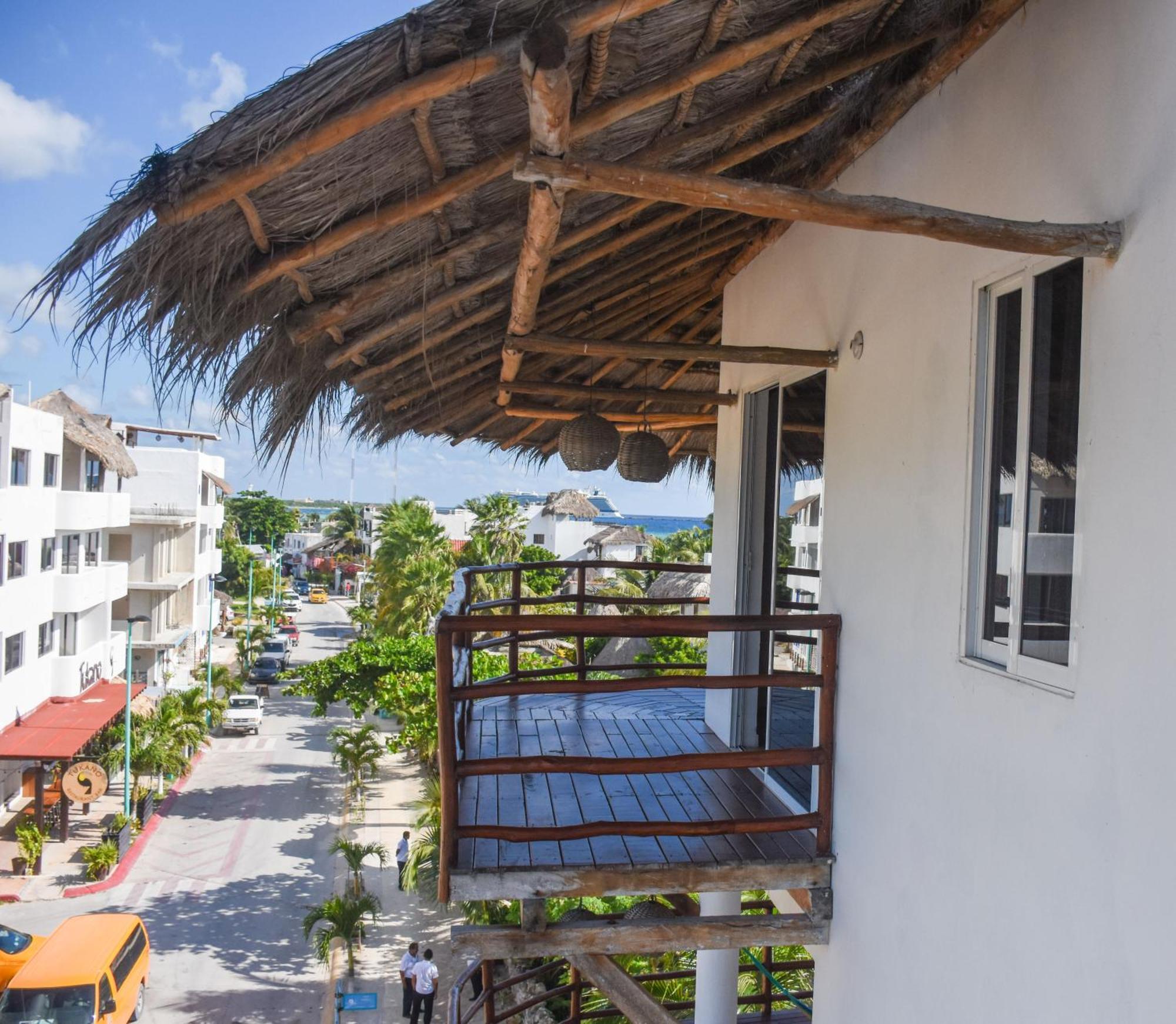 El Fuerte Beach Apartments Mahahual Rom bilde