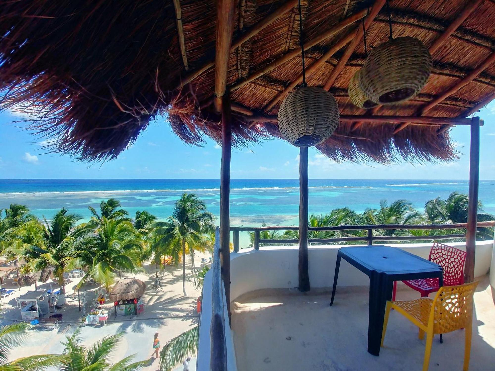El Fuerte Beach Apartments Mahahual Rom bilde