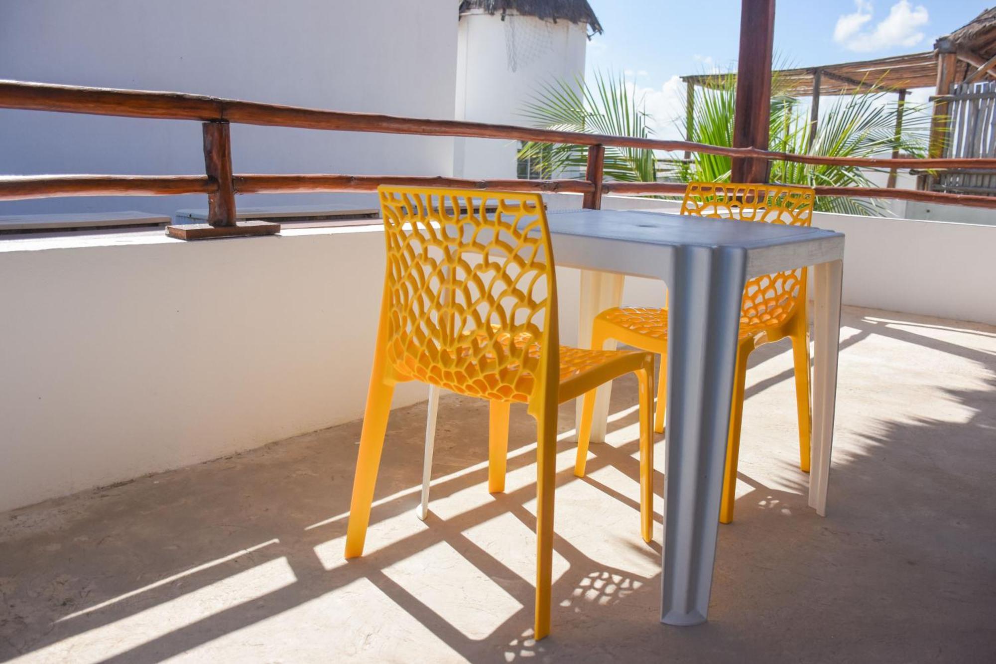 El Fuerte Beach Apartments Mahahual Rom bilde